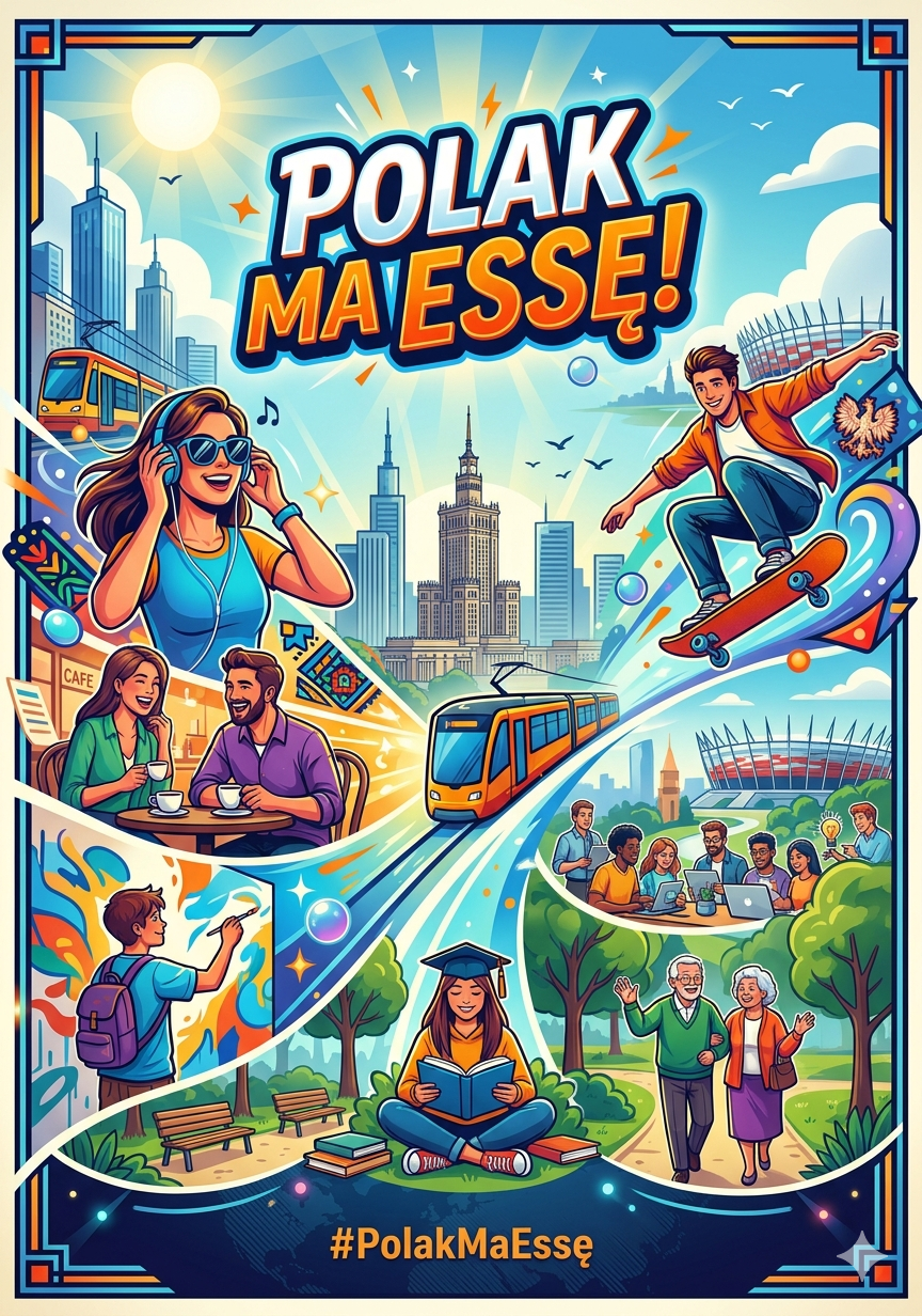 Plakat POLAK MA ESSĘ! 3