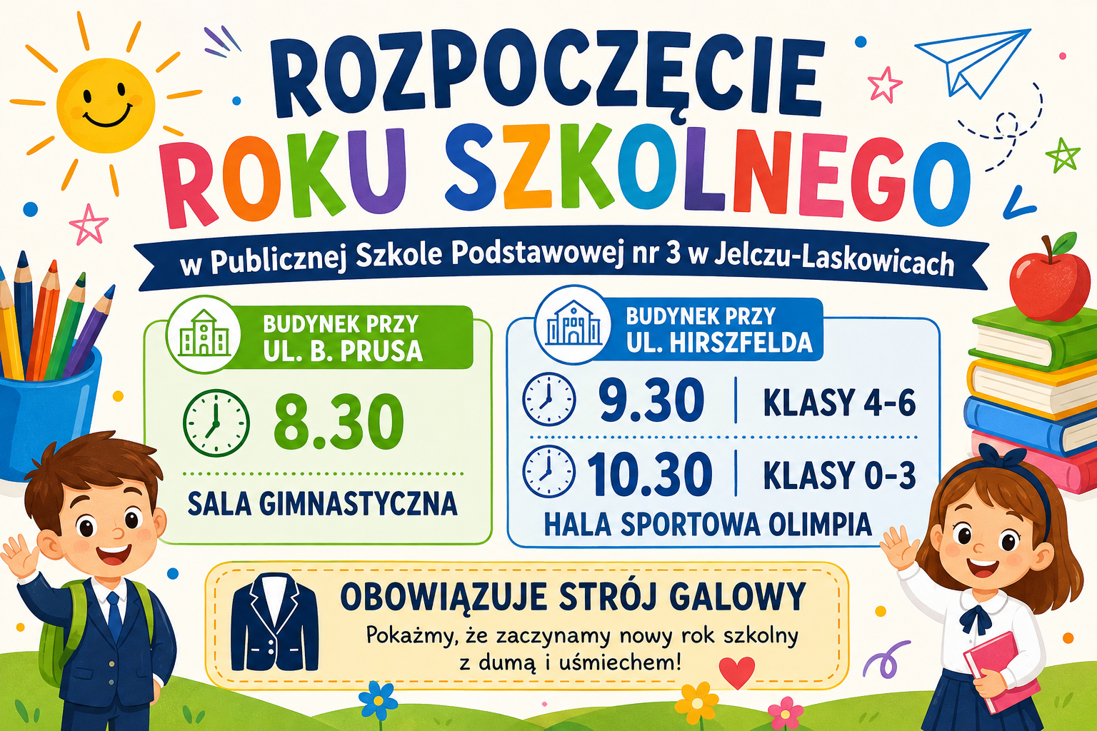 ROZPOCZĘCIE ROKU SZKOLNEGO 
