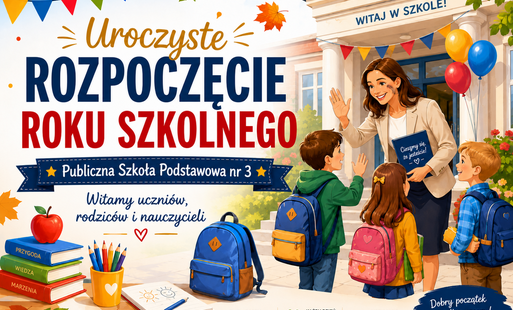 Zdjęcie do UROCZYSTE ROZPOCZĘCIE ROKU SZKOLNEGO 2026/2027